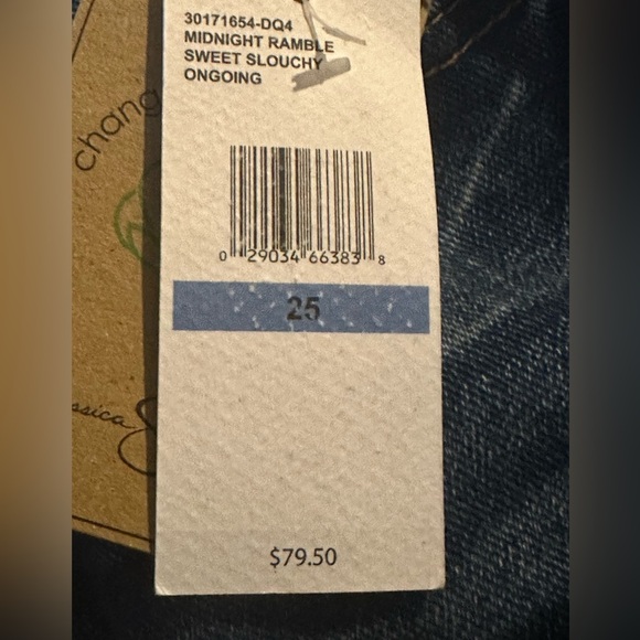 NWT Jessica Simpson
Sweet Slouchy Straight Leg High Rise Jeans - Picture 11 of 12